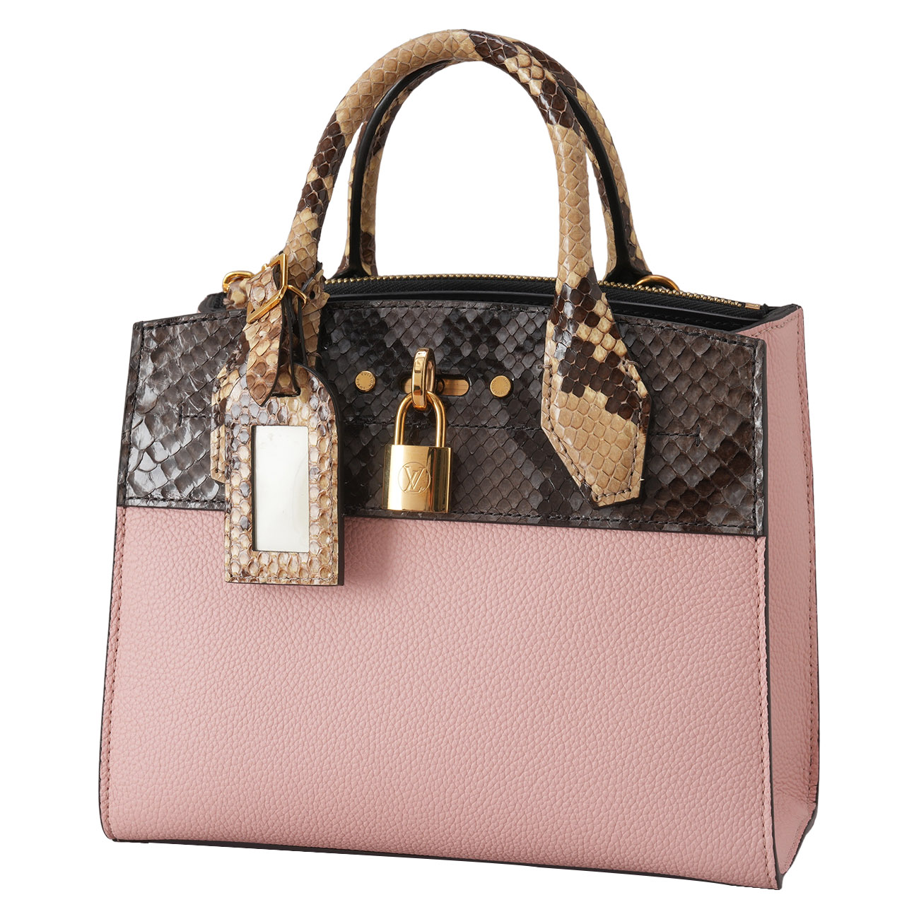 LOUIS VUITTON(USED)루이비통 N96318 파이톤 시티스티머 미니